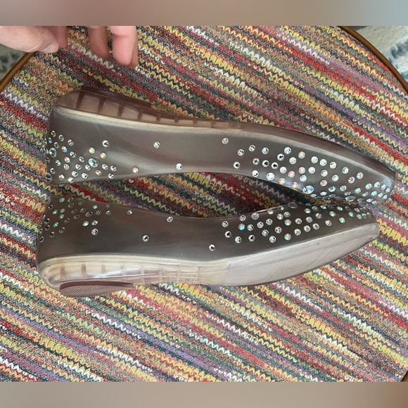 J.Maskrey for Melissa Couture Night Sky Edition Ultragirl size 6 plastic ballet - Picture 3 of 9